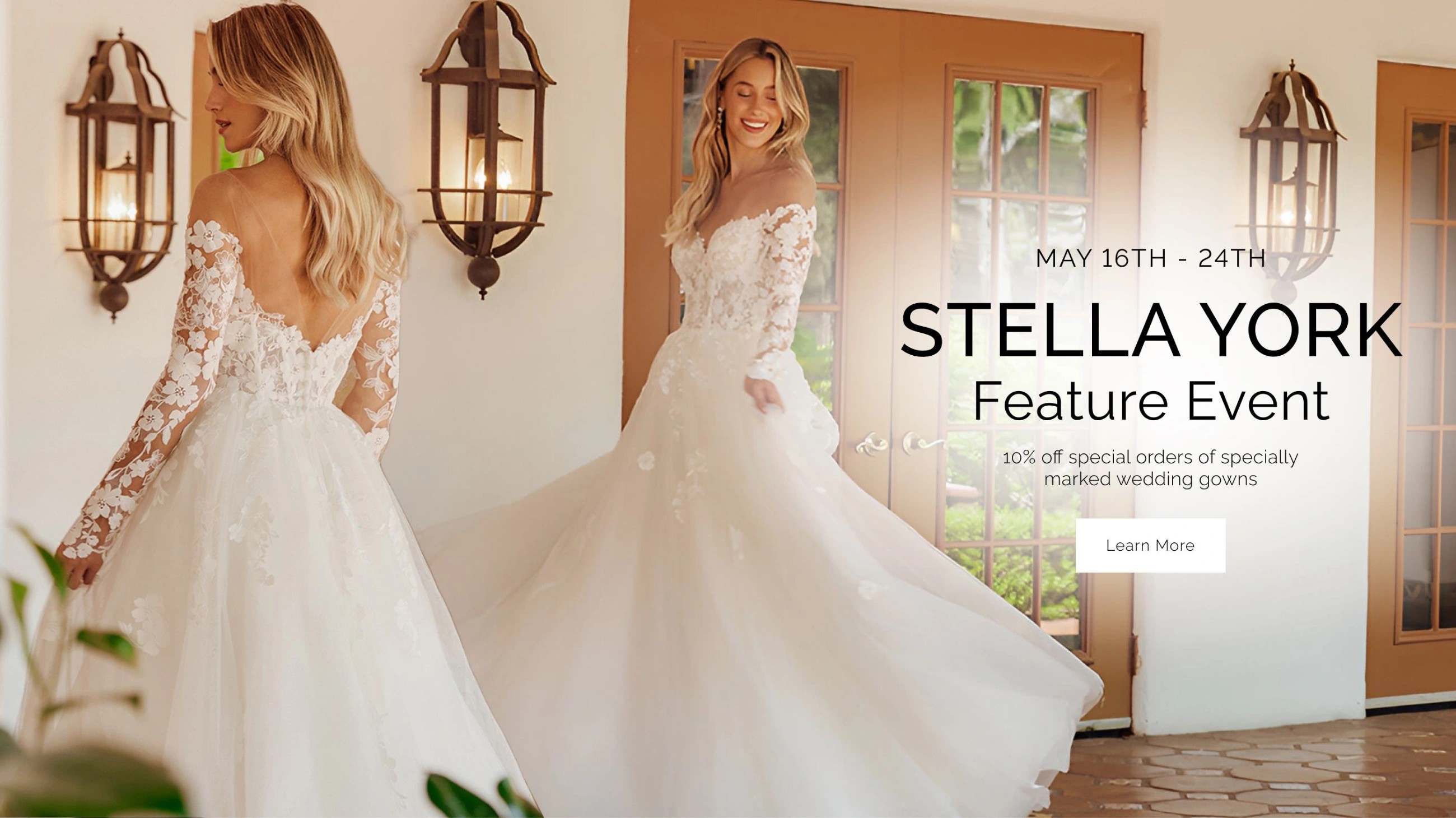 Stella York Feature Event desktop banner