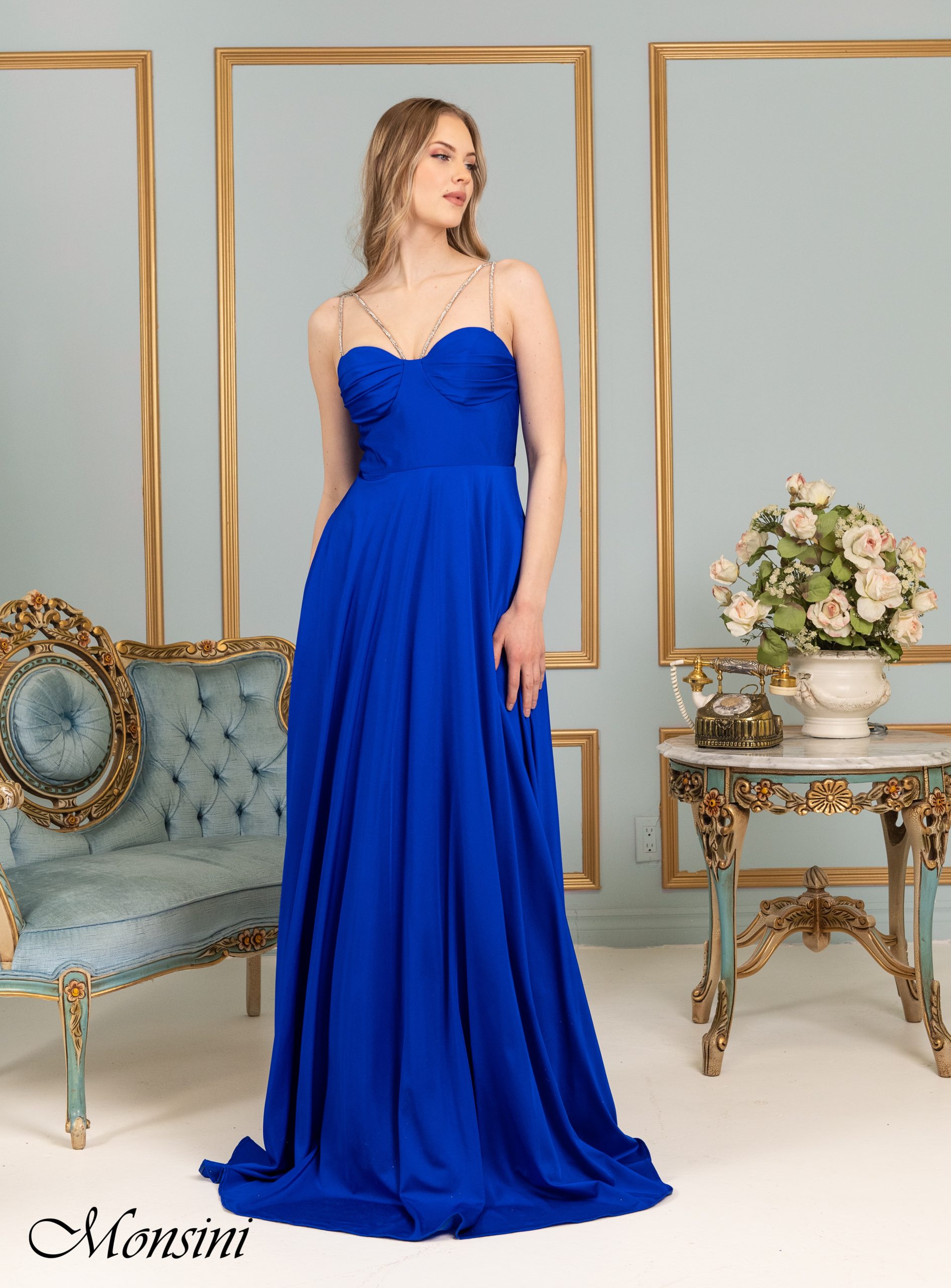 31909 - Monsini Prom Dresses available at Lisa's Bridal